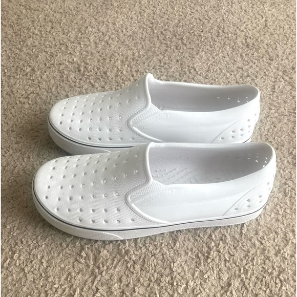 White Slip-Ons - Picture 3 of 5